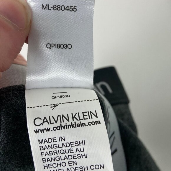 NEW Calvin Klein Black Spell Out Panties Size Medium Logo Thong Underwear NWOT M - Picture 6 of 8